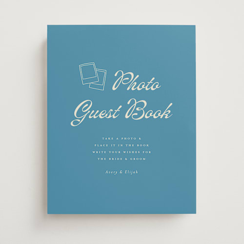 This is a cornflower wedding signs with standard by Morgan Kendall called prep school printing on doublethick in 11x14