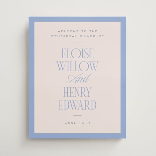 This is a canopy wedding signs with standard by Pixel and Hank called threaded printing on premium sign board in medium