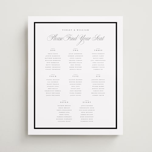 This is a noir wedding signs with standard by mo kelley called the day printing on premium sign board in 16x20