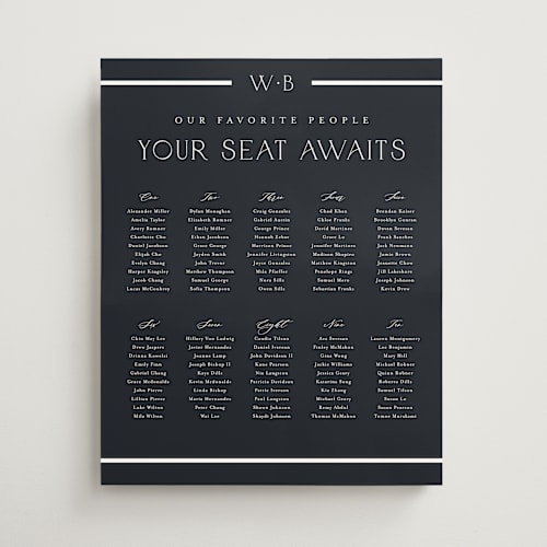 This is a ocean wedding signs with standard by Stacey Meacham called luster printing on premium sign board in 16x20