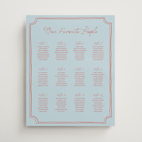 This is a picnic wedding signs with standard by Kelly Watkins called felicity printing on premium sign board in 16x20