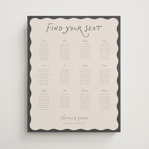 This is a shadow wedding signs with standard by Pixel and Hank called lovers printing on premium sign board in 16x20