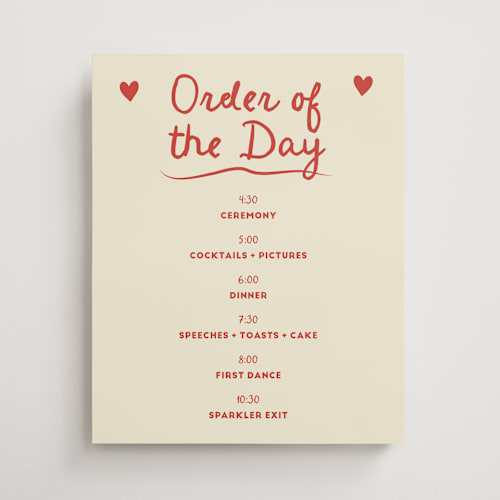 This is a cherry wedding signs with standard by Ani Somi called big heart wedding printing on premium sign board in 16x20