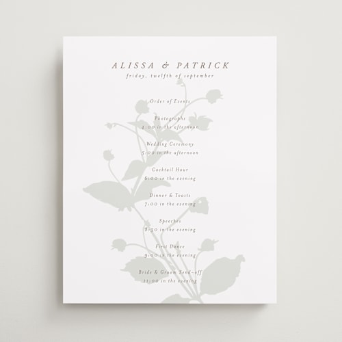 This is a fawn wedding signs with standard by AK Graphics called autumnal printing on premium sign board in 16x20