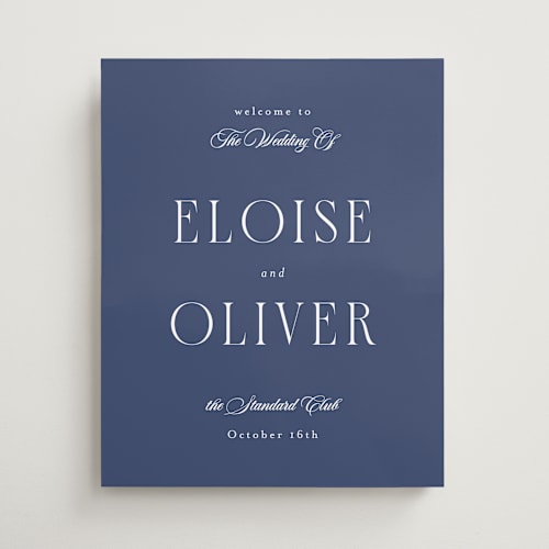 This is a ink wedding signs with standard by Emily Sabol Goss called this day printing on premium sign board in 16x20