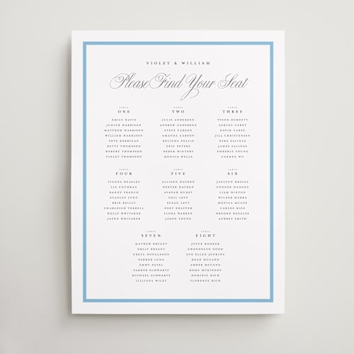 This is a sky wedding signs with standard by mo kelley called the day printing on doublethick in 18x24
