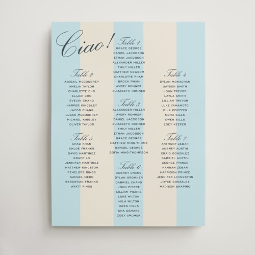 This is a costa wedding signs with standard by Megan Davis called campania printing on doublethick in 18x24