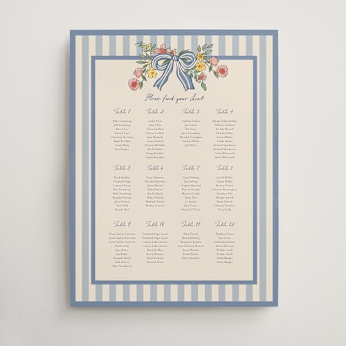 This is a cornflower wedding signs with standard by Chris Griffith called a wedding in low country printing on doublethick in 18x24