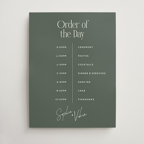 This is a forest wedding signs with standard by Hudson meet Rose called simply us printing on doublethick in 18x24
