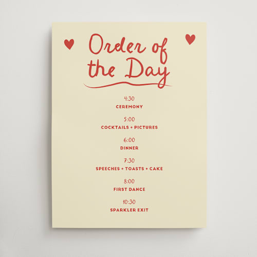 This is a cherry wedding signs with standard by Ani Somi called big heart wedding printing on doublethick in 18x24