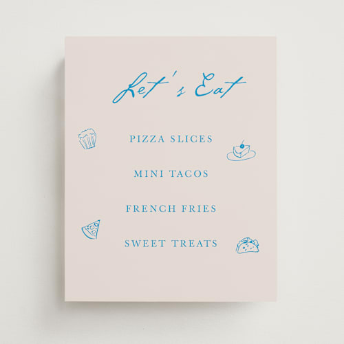 This is a sky whispers graduation party decorations with standard by Cass Loh called handdrawn little things printing on doublethick in 8x10