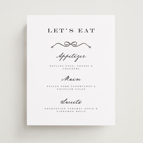 This is a ink graduation party decorations with standard by Petra Kern called floristica printing on doublethick in 8x10