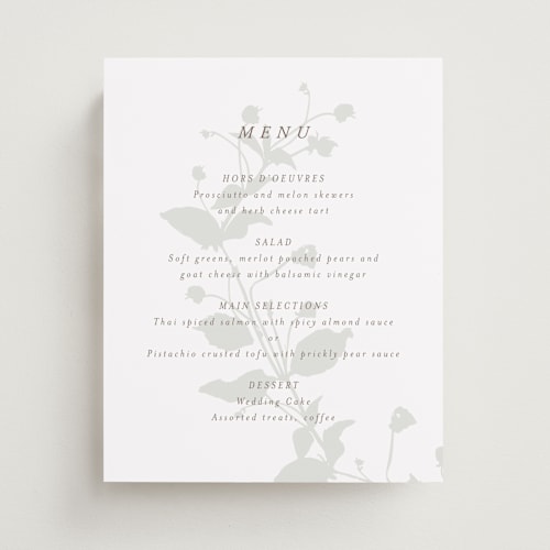 This is a fawn wedding signs with standard by AK Graphics called autumnal printing on doublethick in 8x10