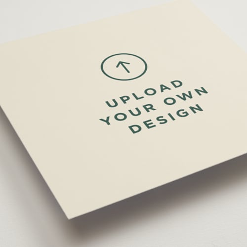 This is a a menu cards with standard by Minted called upload your own design printing on signature in standard