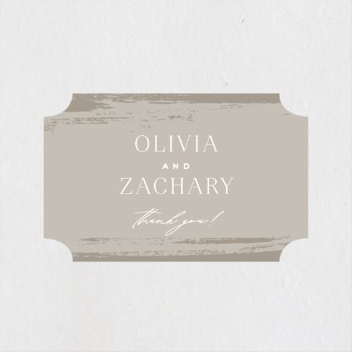 This is a clay wedding favor labels with standard by Carolyn Nicks called true love printing on uncoated sticker paper in sticker