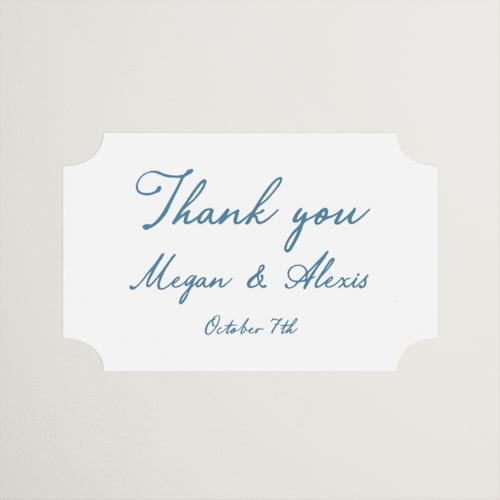 This is a neptune wedding favor labels with standard by Cass Loh called handwritten printing on uncoated sticker paper in sticker