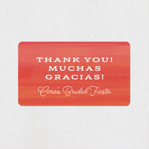 This is a aqua custom stickers with standard by Laura Moyer called bridal fiesta printing on uncoated sticker paper in sticker
