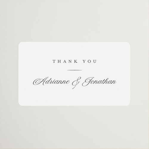 This is a chiffon wedding favor labels with standard by Eric Clegg called together always printing on uncoated sticker paper in sticker