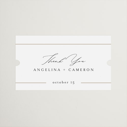This is a silk wedding favor labels with standard by Kelly Schmidt called sophisticate printing on uncoated sticker paper in sticker