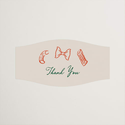 This is a tangerine custom stickers with standard by Jelena Vuletic called sapori printing on uncoated sticker paper in sticker