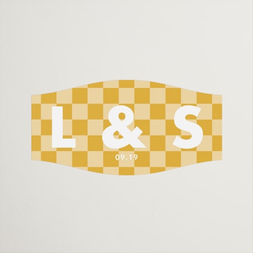 This is a sunshine wedding favor labels with standard by Catherine Culvenor called bubblegum printing on uncoated sticker paper in sticker