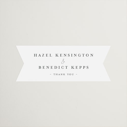 This is a pearl wedding favor labels with standard by chocomocacino called scamorza printing on uncoated sticker paper in sticker