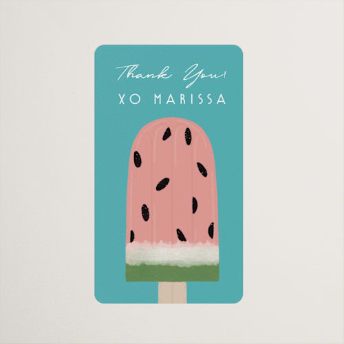 This is a petal wedding favor labels with standard by Becky Nimoy called last splash pool party printing on uncoated sticker paper in sticker