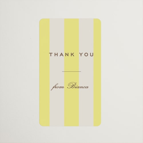 This is a limone custom stickers with standard by Megan Davis called campania printing on uncoated sticker paper in sticker