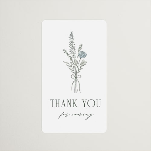 This is a garden custom stickers with standard by Kelly Schmidt called botanical printing on uncoated sticker paper in sticker