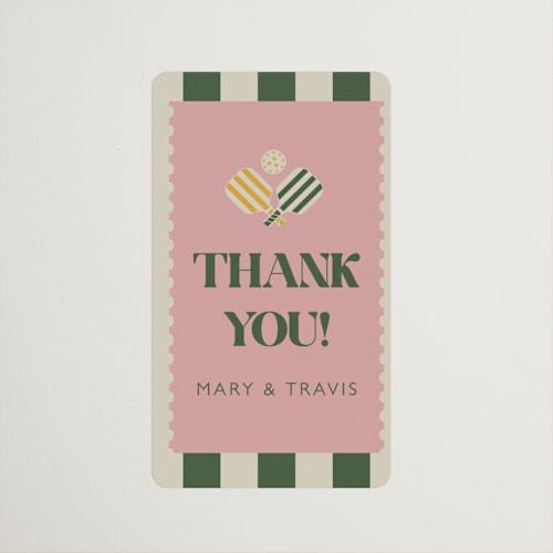 This is a avocado custom stickers with standard by Vera Lim called vintage pickle printing on uncoated sticker paper in sticker