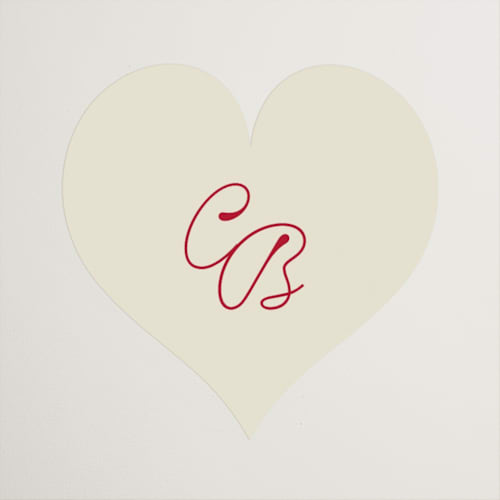 This is a strawberry wedding favor labels with standard by Helena Vitto called crazy little thing called love printing on uncoated sticker paper in sticker