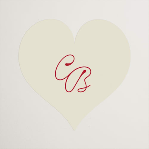 This is a strawberry wedding favor labels with standard by Helena Vitto called crazy little thing called love printing on uncoated sticker paper in sticker