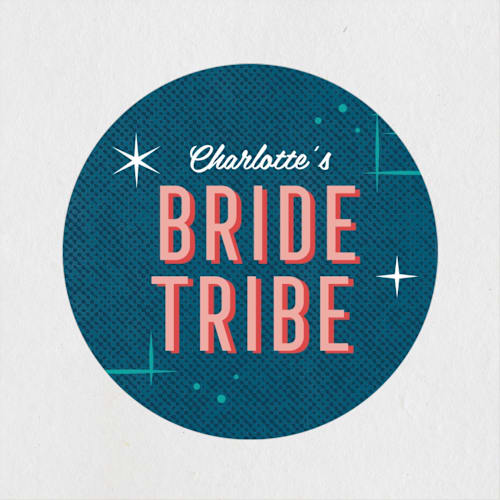 This is a velvet wedding favor labels with standard by Cindy Reynolds called vintage sign printing on uncoated sticker paper in sticker
