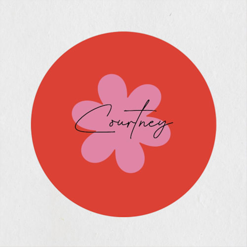 This is a strawberry custom stickers with standard by mo kelley called bold stripes printing on uncoated sticker paper in sticker
