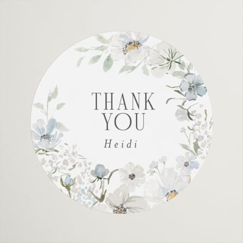This is a bluebell custom stickers with standard by Itsy Belle Studio called gorgeous printing on uncoated sticker paper in sticker
