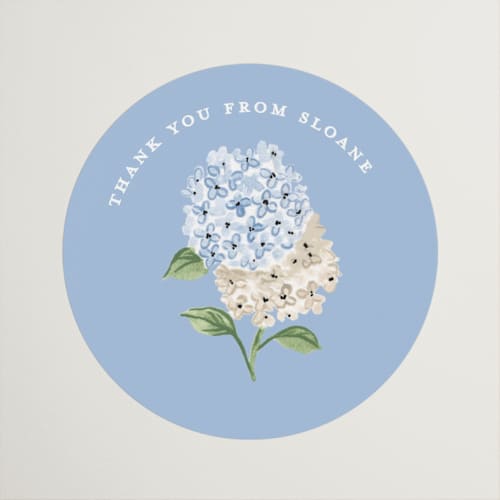 This is a cloud custom stickers with standard by Sarah Knight called martha printing on uncoated sticker paper in sticker