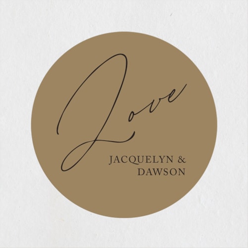 This is a cognac wedding favor labels with standard by Christie Garcia called sparkled toast printing on uncoated sticker paper in sticker