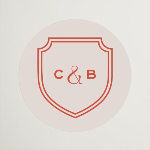 This is a verona sunset wedding favor labels with standard by Megan Davis called racquet printing on uncoated sticker paper in sticker