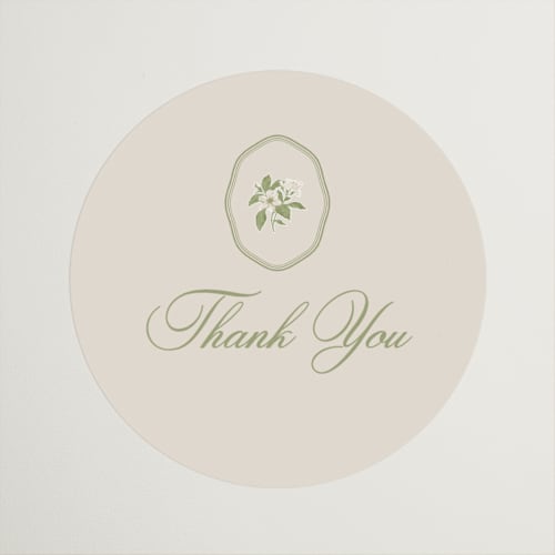 This is a petal wedding favor labels with standard by Lisa Joanna Harrison called summer fields printing on uncoated sticker paper in sticker