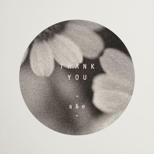 This is a vanilla wedding favor labels with standard by Blustery August called nonnette printing on uncoated sticker paper in sticker