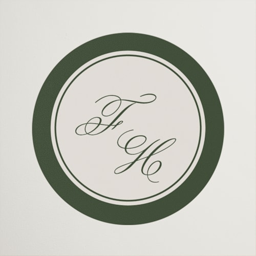 This is a evergreen wedding favor labels with standard by Kelly Watkins called emerson printing on uncoated sticker paper in sticker