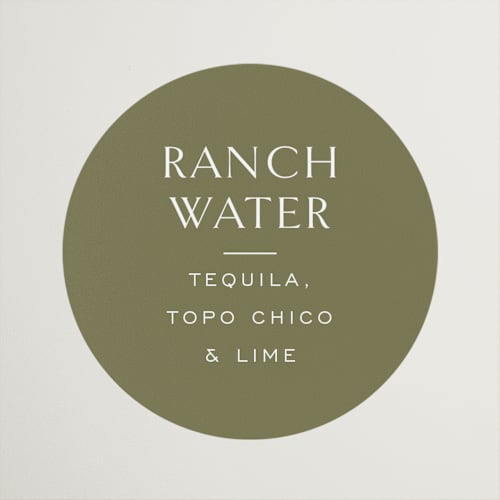 This is a verde wedding favor labels with standard by Megan Davis called rancho printing on uncoated sticker paper in sticker