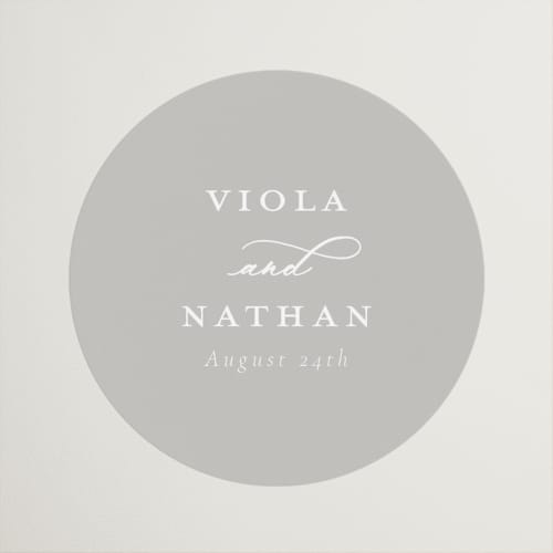 This is a dove wedding favor labels with standard by Meggy Masters called overlay printing on uncoated sticker paper in sticker