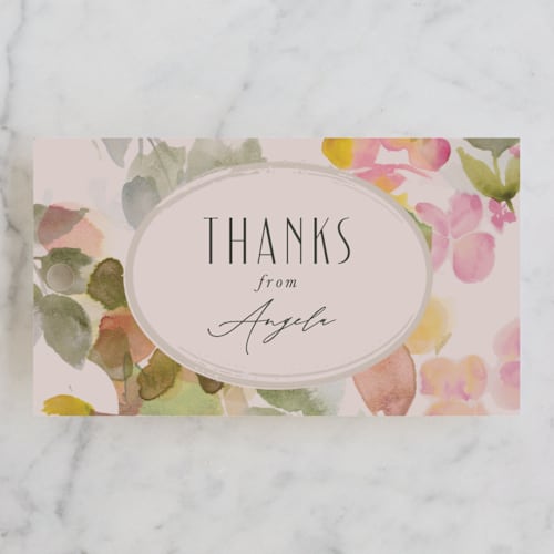 This is a wild berry gift tags with standard by Lori Wemple called floral jewels printing on signature in tag