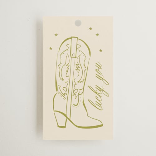 This is a island citrus wedding favor tags with standard by Ani Somi called calia printing on signature in tag