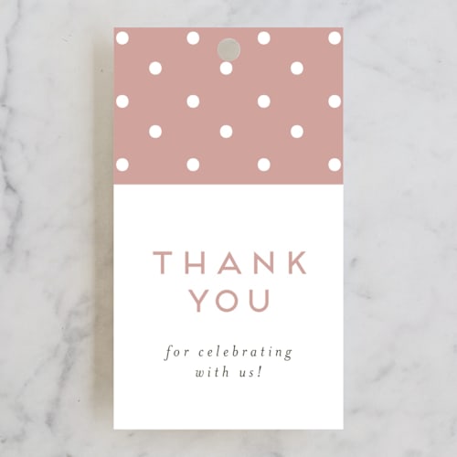 This is a bright gift tags with standard by Heather Cairl called flower bar printing on signature in tag