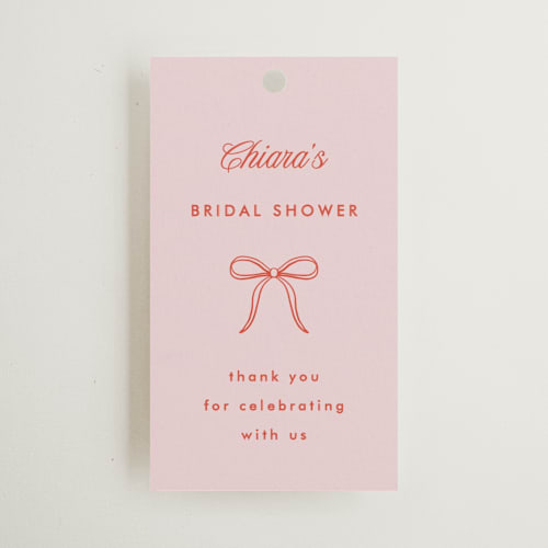 This is a resort gift tags with standard by Kelly Schmidt called celebrate printing on signature in tag