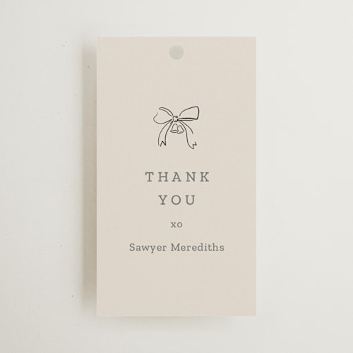 This is a cement gift tags with standard by Baumbirdy called wedding sketches printing on signature in tag