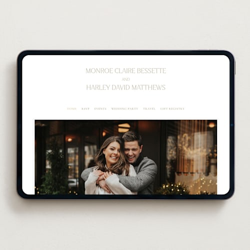 This is a buttercream wedding websites by Kristie Kern called the romantic printing on digital paper in standard