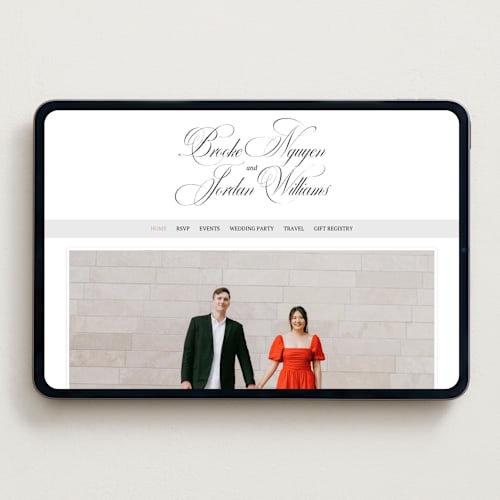 This is a tuxedo wedding websites by Orasie called side by side printing on digital paper in standard